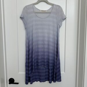Fourteen & 9th Short Sleeve Purple Tunic